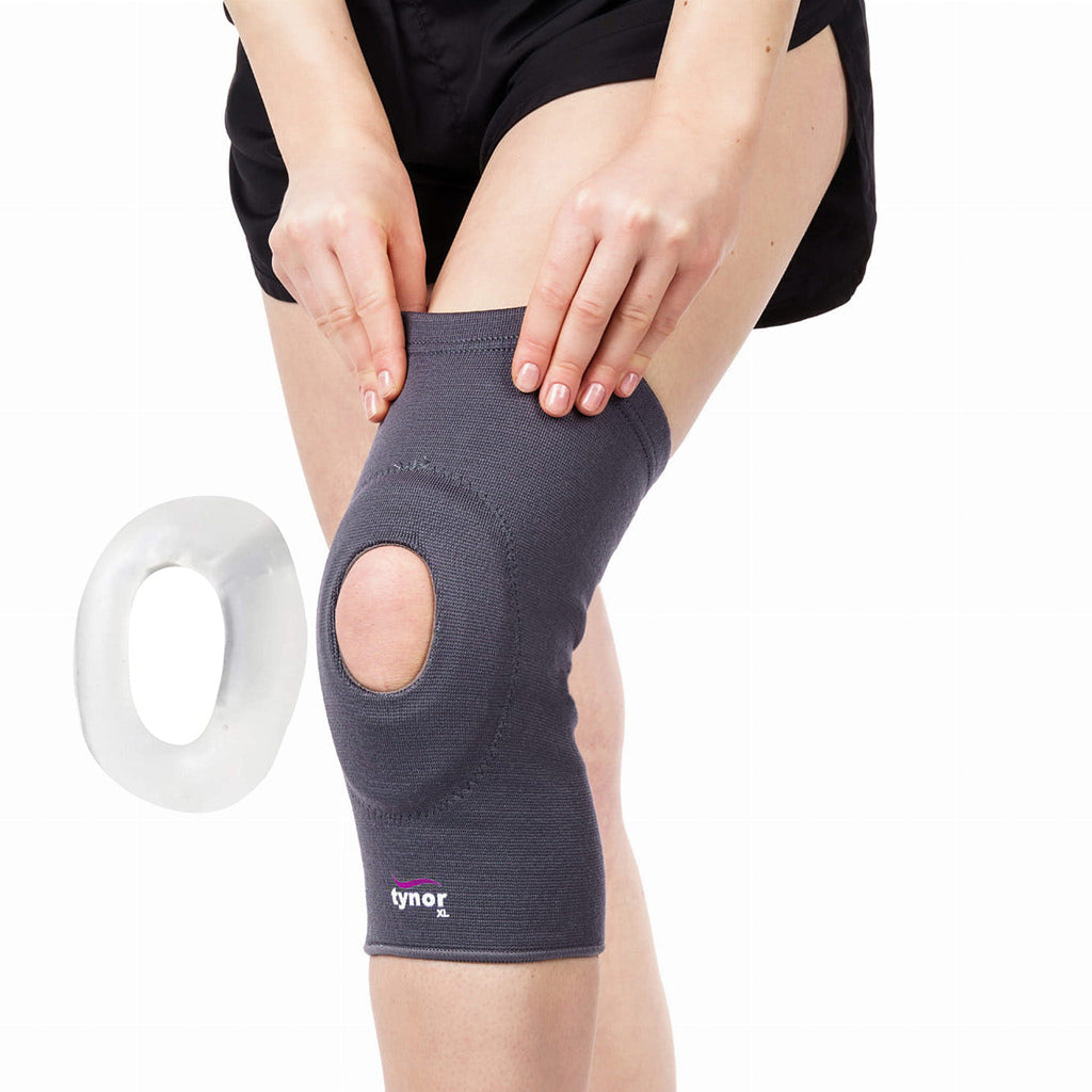 AHS Knee Brace with Patella Ring Gel Silicone-3