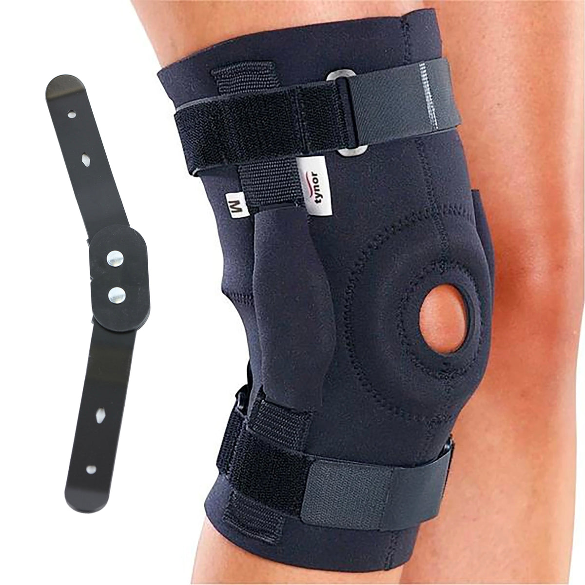 AHS Knee Wrap Hinged (Neoprene)-1