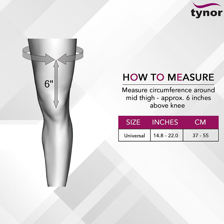 TYNOR ™ Compression Garment Leg Below Knee Open Toe (Pair) Knee