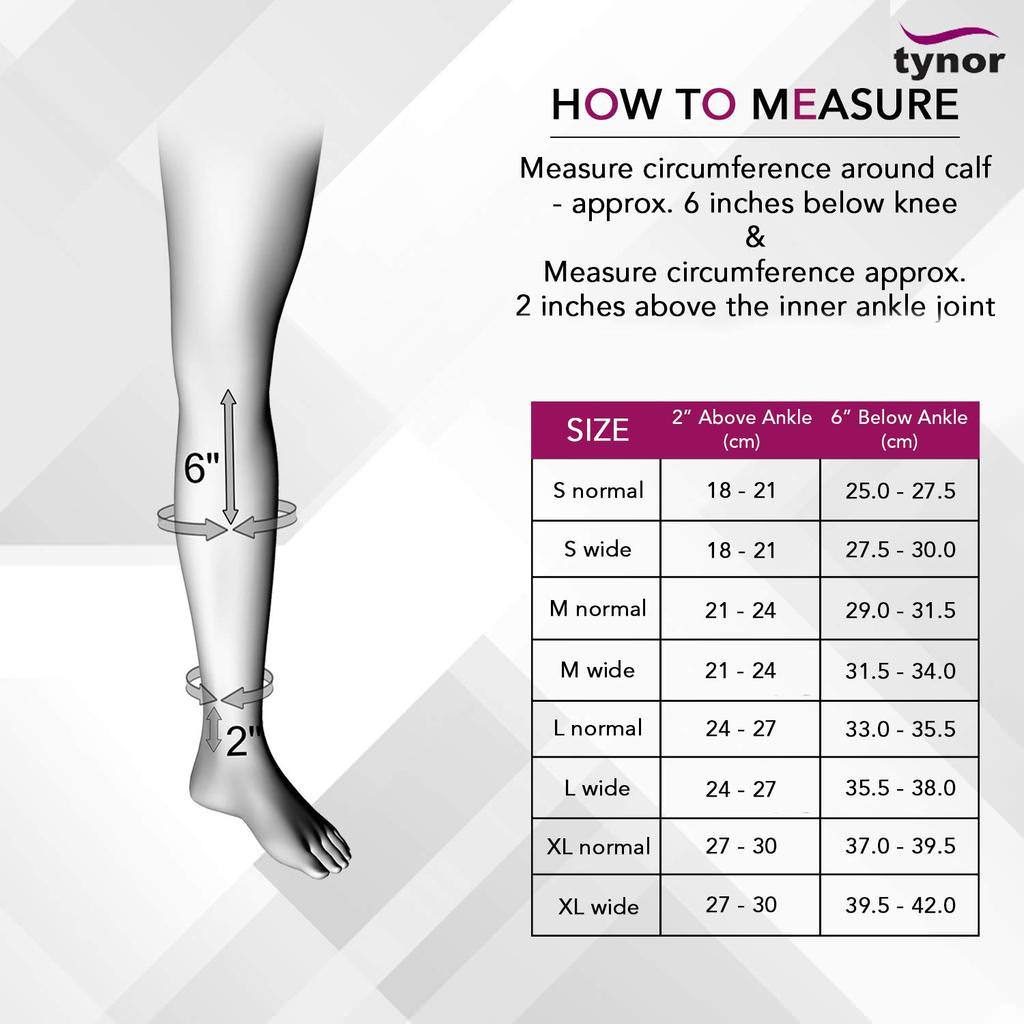 AHS Graduated 20-30 mmHg Compression Stocking for Men and Women-4